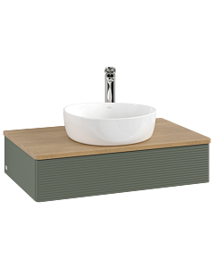 Villeroy & Boch Antao Waschtischunterschrank 800x190x500mm L08151HL mit Beleuchtung mit Struktur FK/AP: HL/1
