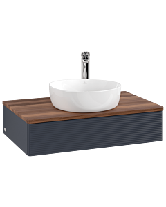 Villeroy & Boch Antao Waschtischunterschrank 800x190x500mm L08152HG mit Beleuchtung mit Struktur FK/AP: HG/2