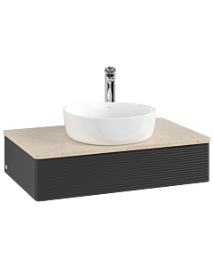Villeroy & Boch Antao Waschtischunterschrank 800x190x500mm L08153PD mit Beleuchtung mit Struktur FK/AP: PD/3