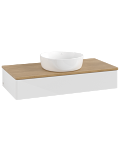 Villeroy & Boch Antao Waschtischunterschrank 1000x190x500mm L09011GF mit Beleuchtung FK/AP: GF/1
