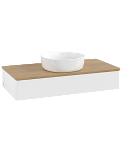 Villeroy & Boch Antao Waschtischunterschrank 1000x190x500mm L09011MT mit Beleuchtung FK/AP: MT/1