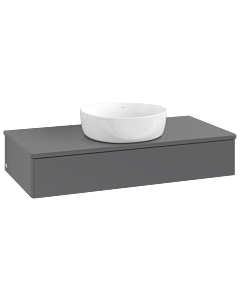 Villeroy & Boch Antao Waschtischunterschrank 1000x190x500mm L09050GK mit Beleuchtung FK/AP: GK/0