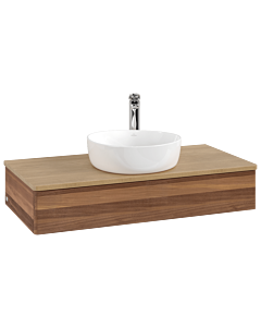 Villeroy & Boch Antao Waschtischunterschrank 1000x190x500mm L09051HM mit Beleuchtung FK/AP: HM/1