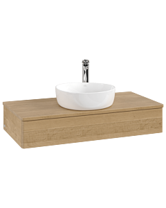 Villeroy & Boch Antao Waschtischunterschrank 1000x190x500mm L09051HN mit Beleuchtung FK/AP: HN/1