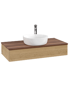 Villeroy & Boch Antao Waschtischunterschrank 1000x190x500mm L09052HN mit Beleuchtung FK/AP: HN/2