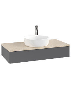 Villeroy & Boch Antao Waschtischunterschrank 1000x190x500mm L09053GK mit Beleuchtung FK/AP: GK/3