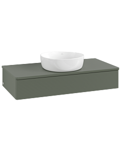 Villeroy & Boch Antao Waschtischunterschrank 1000x190x500mm L09110HL mit Beleuchtung mit Struktur FK/AP: HL/0