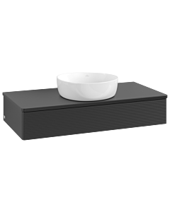 Villeroy & Boch Antao Waschtischunterschrank 1000x190x500mm L09110PD mit Beleuchtung mit Struktur FK/AP: PD/0