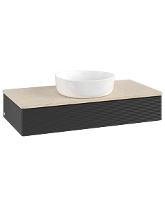 Villeroy & Boch Antao Waschtischunterschrank 1000x190x500mm L09113PD mit Beleuchtung mit Struktur FK/AP: PD/3