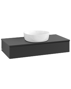 Villeroy & Boch Antao Waschtischunterschrank 1000x190x500mm L09150PD mit Beleuchtung mit Struktur FK/AP: PD/0