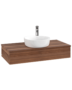 Villeroy & Boch Antao Waschtischunterschrank 1000x190x500mm L09152HM mit Beleuchtung mit Struktur FK/AP: HM/2