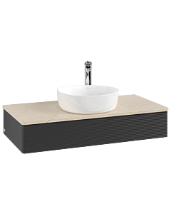 Villeroy & Boch Antao Waschtischunterschrank 1000x190x500mm L09153PD mit Beleuchtung mit Struktur FK/AP: PD/3