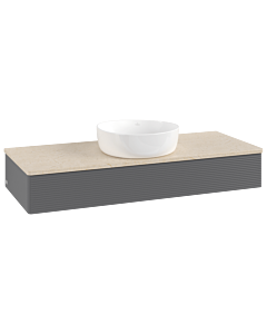 Villeroy & Boch Antao vanity unit 1200x190x500mm L10113GK with lighting with structure FK/AP: GK/3