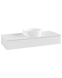 Villeroy & Boch Antao Waschtischunterschrank 1200x190x500mm L10150GF mit Beleuchtung mit Struktur FK/AP: GF/0