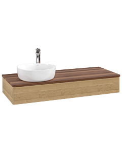 Villeroy & Boch Antao vanity unit 1200x190x500mm L11052HN with lighting FK/AP: HN/2