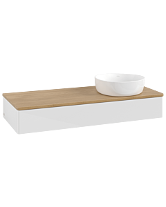 Villeroy & Boch Antao meuble sous vasque 1200x190x500mm L12011GF avec éclairage FK/AP: GF/ 2000