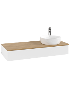 Villeroy & Boch Antao Waschtischunterschrank 1200x190x500mm L12051MT mit Beleuchtung FK/AP: MT/1