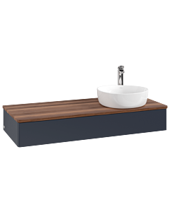 Villeroy & Boch Antao Waschtischunterschrank 1200x190x500mm L12052HG mit Beleuchtung FK/AP: HG/2