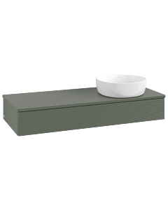 Villeroy & Boch Antao Waschtischunterschrank 1200x190x500mm L12110HL mit Beleuchtung mit Struktur FK/AP: HL/0