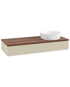 Villeroy & Boch Antao Waschtischunterschrank 1200x190x500mm L12112HJ mit Beleuchtung mit Struktur FK/AP: HJ/2