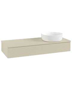 Villeroy & Boch Antao Waschtischunterschrank 1200x190x500mm L12150HJ mit Beleuchtung mit Struktur FK/AP: HJ/0