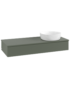 Villeroy & Boch Antao Waschtischunterschrank 1200x190x500mm L12150HL mit Beleuchtung mit Struktur FK/AP: HL/0