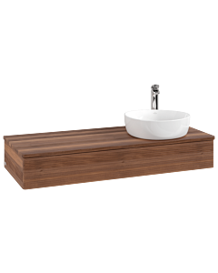 Villeroy & Boch Antao Waschtischunterschrank 1200x190x500mm L12152HM mit Beleuchtung mit Struktur FK/AP: HM/2
