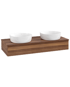 Villeroy & Boch Antao Waschtischunterschrank 1200x190x500mm L13012HM mit Beleuchtung FK/AP: HM/2