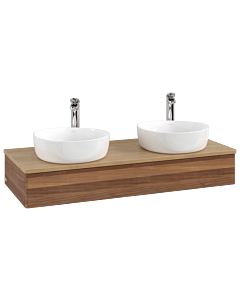 Villeroy & Boch Antao Waschtischunterschrank 1200x190x500mm L13051HM mit Beleuchtung FK/AP: HM/1