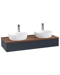 Villeroy & Boch Antao vanity unit 1200x190x500mm L13052HG with lighting FK/AP: HG/2