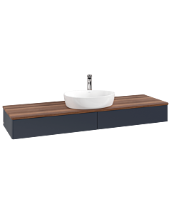 Villeroy & Boch Antao Waschtischunterschrank 1600x190x500mm L14052HG mit Beleuchtung FK/AP: HG/2