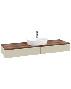 Villeroy & Boch Antao vanity unit 1600x190x500mm L14052HJ with lighting FK/AP: HJ/2
