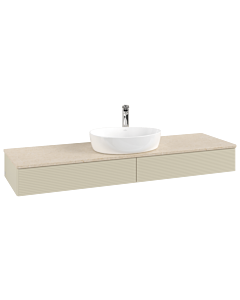 Villeroy & Boch Antao meuble sous vasque 1600x190x500mm L14153HJ avec éclairage avec structure FK/AP: HJ/3