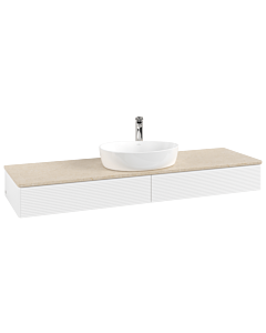 Villeroy & Boch Antao vanity unit 1600x190x500mm L14153MT with lighting with structure FK/AP: MT/3