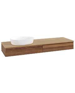 Villeroy & Boch Antao meuble sous vasque 1600x190x500mm L15011HM avec éclairage FK/AP: HM/ 2000