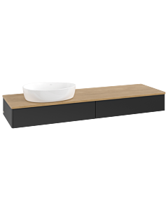 Villeroy & Boch Antao vanity unit 1600x190x500mm L15011PD with lighting FK/AP: PD/ 2000