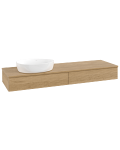 Villeroy & Boch Antao meuble sous vasque 1600x190x500mm L15111HN avec éclairage avec structure FK/AP: HN/ 2000