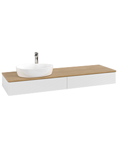 Villeroy & Boch Antao meuble sous vasque 1600x190x500mm L15151GF avec éclairage avec structure FK/AP: GF/ 2000