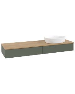 Villeroy & Boch Antao vanity unit 1600x190x500mm L16011HL with lighting FK/AP: HL/ 2000