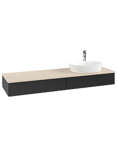 Villeroy & Boch Antao Waschtischunterschrank 1600x190x500mm L16053PD mit Beleuchtung FK/AP: PD/3