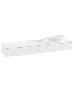 Villeroy & Boch Antao vanity unit 1600x190x500mm L16110MT with lighting with structure FK/AP: MT/ 1930