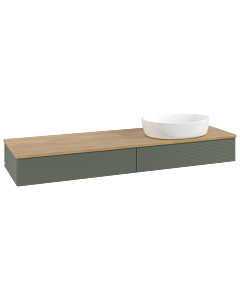 Villeroy & Boch Antao vanity unit 1600x190x500mm L16111HL with lighting with structure FK/AP: HL/ 2000