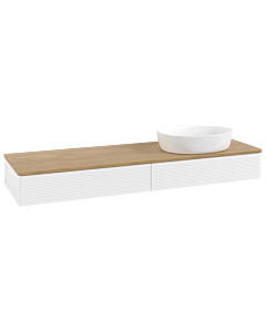 Villeroy & Boch Antao vanity unit 1600x190x500mm L16111MT with lighting with structure FK/AP: MT/ 2000