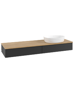 Villeroy & Boch Antao meuble sous vasque 1600x190x500mm L16111PD avec éclairage avec structure FK/AP: PD/ 2000