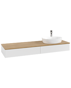 Villeroy & Boch Antao vanity unit 1600x190x500mm L16151GF with lighting with structure FK/AP: GF/ 2000