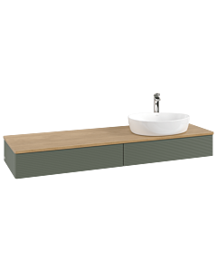 Villeroy & Boch Antao vanity unit 1600x190x500mm L16151HL with lighting with structure FK/AP: HL/ 2000