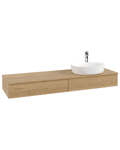 Villeroy & Boch Antao meuble sous vasque 1600x190x500mm L16151HN avec éclairage avec structure FK/AP: HN/ 2000