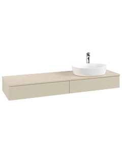 Villeroy & Boch Antao vanity unit 1600x190x500mm L16153HJ with lighting with structure FK/AP: HJ/3