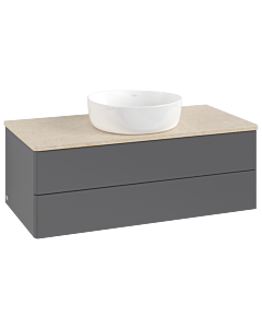 Villeroy & Boch Antao Waschtischunterschrank 1000x360x500mm L20013GK mit Beleuchtung FK/AP: GK/3