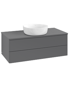 Villeroy & Boch Antao Waschtischunterschrank 1000x360x500mm L20050GK mit Beleuchtung FK/AP: GK/0